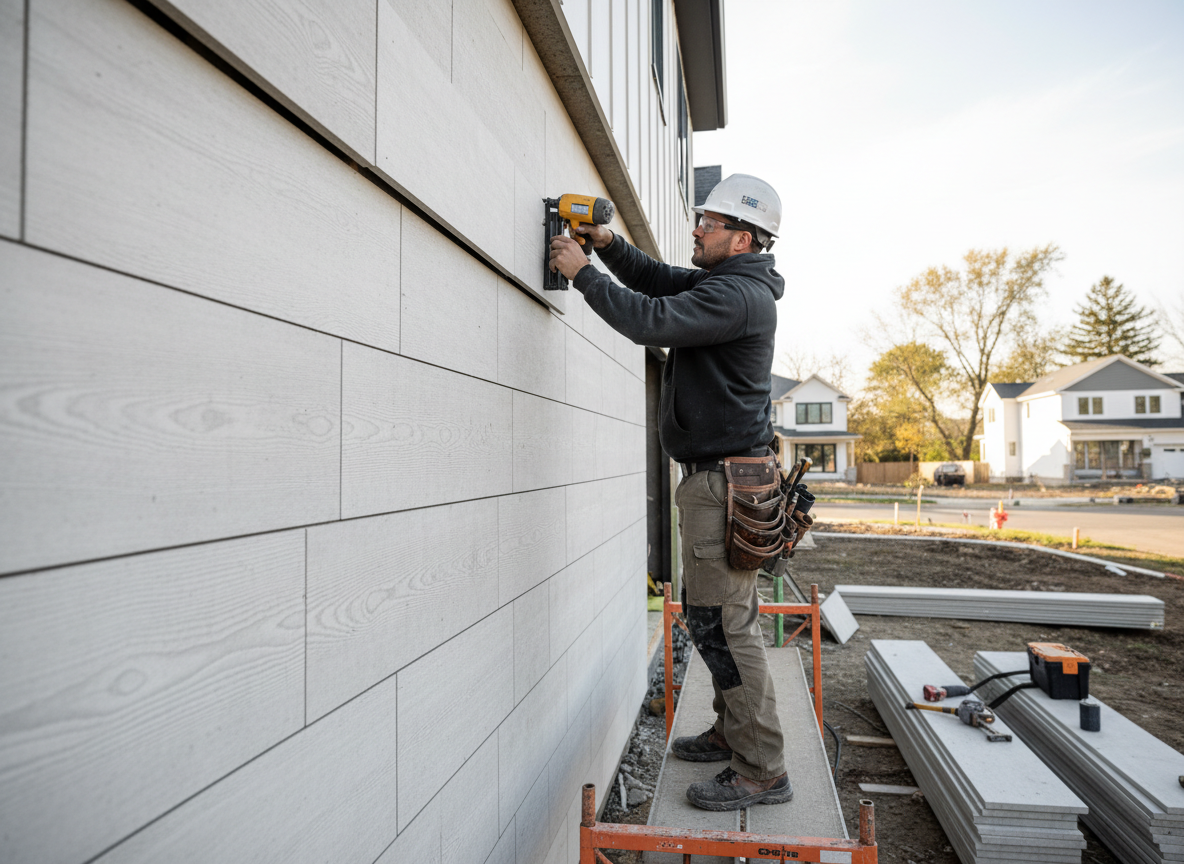 concrete board siding in Union