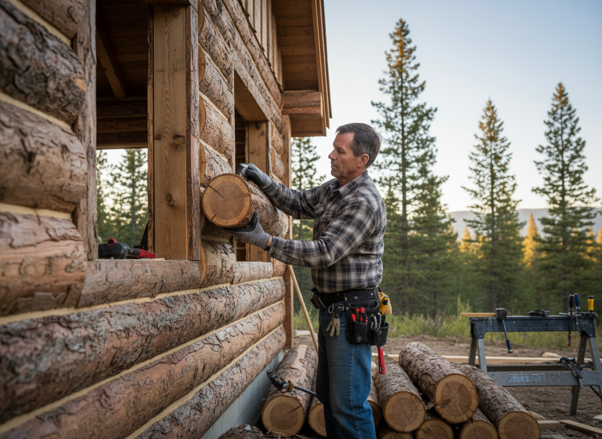 log cabin siding in Union