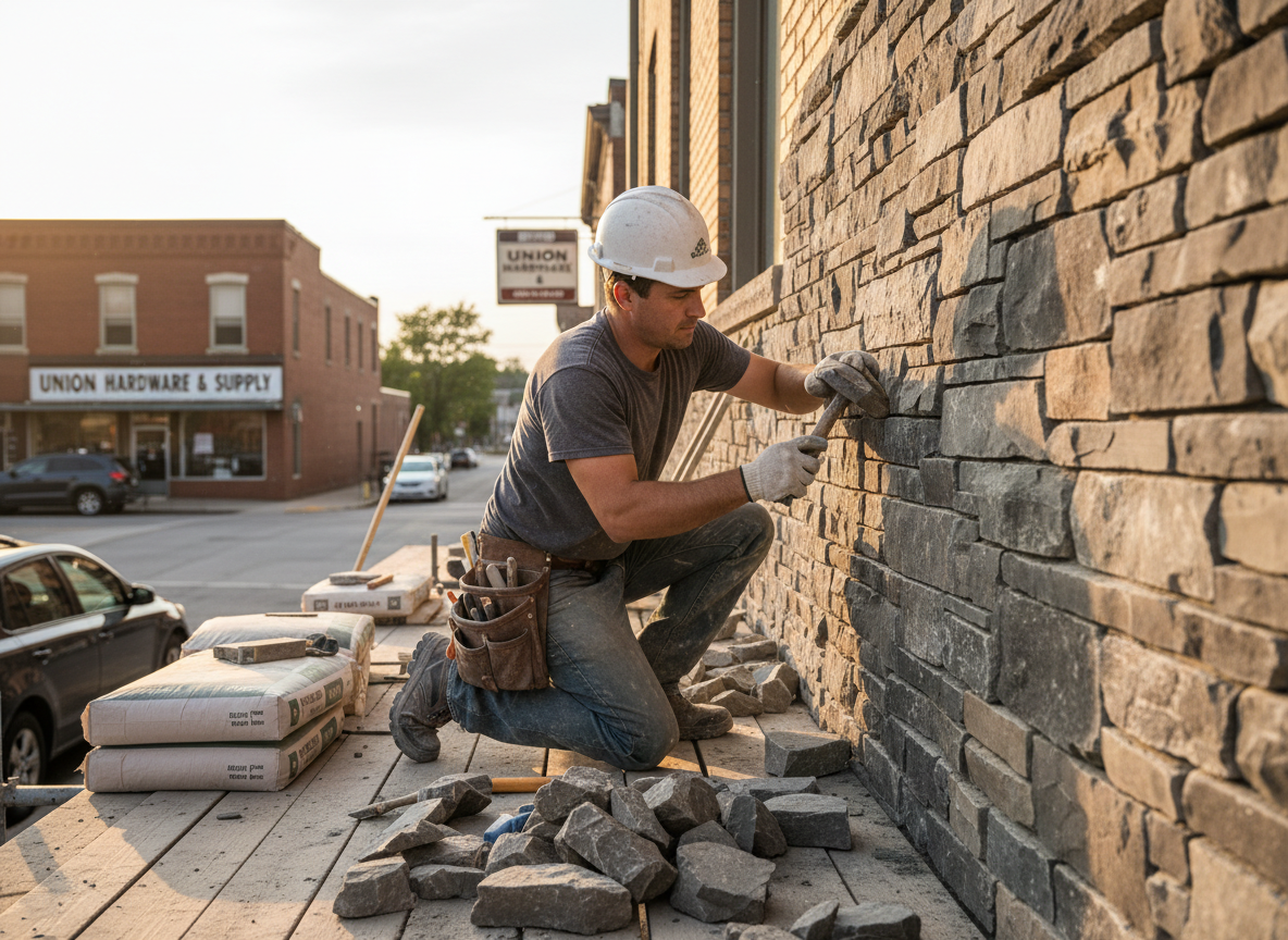 rock siding in Union