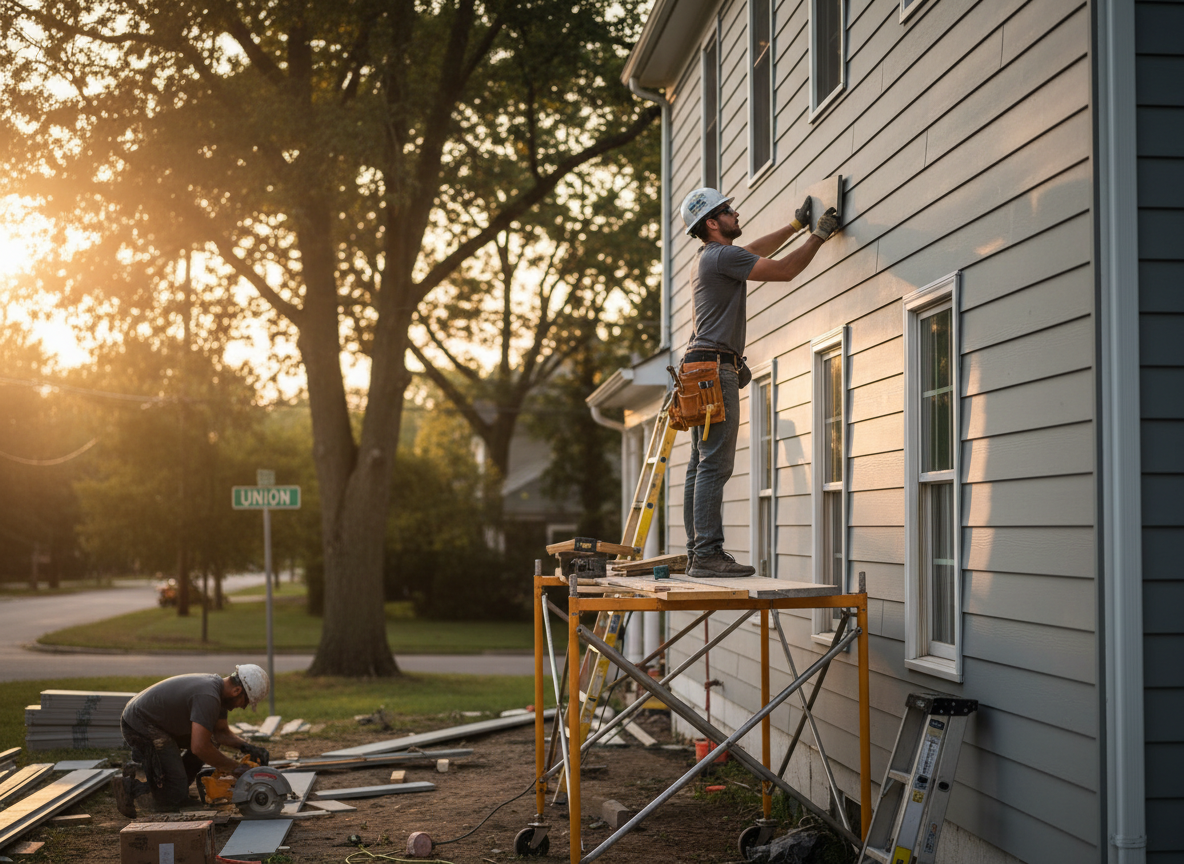siding contractor near me in Union